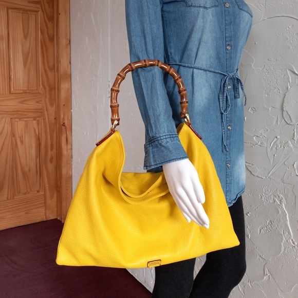 Frances Valentine Muriel bag, Canary Yellow - Picture 8 of 14